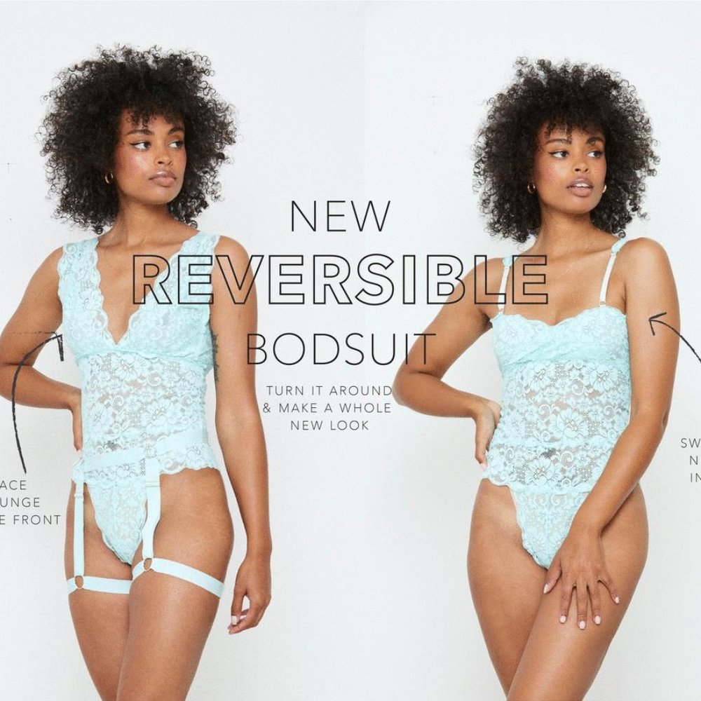 Reversible Lace Bodysuit